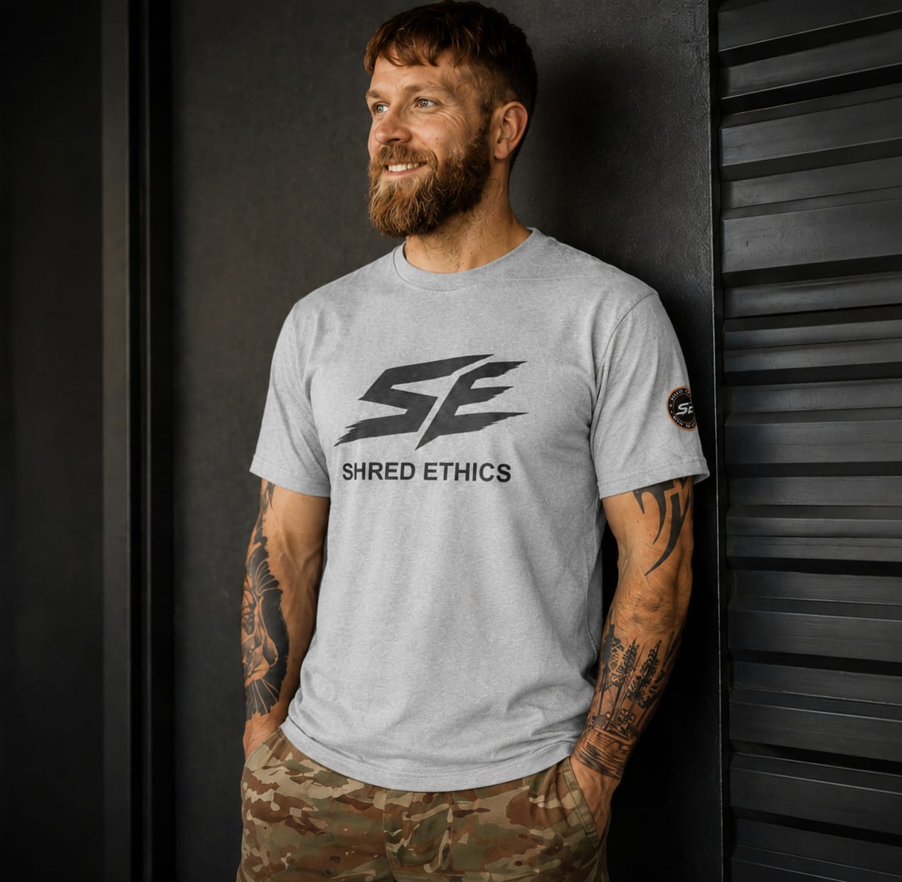 SE Apex Tee gray - Image 2